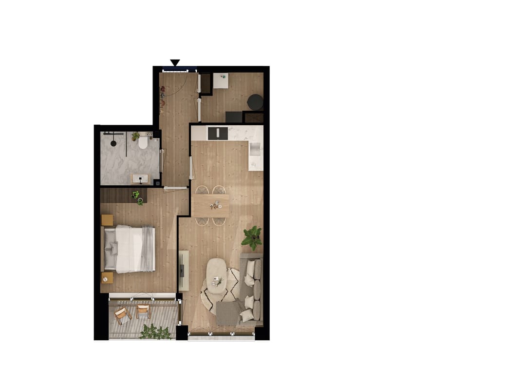 Foto 8 van Tussen Compact (Bouwnr. 42)