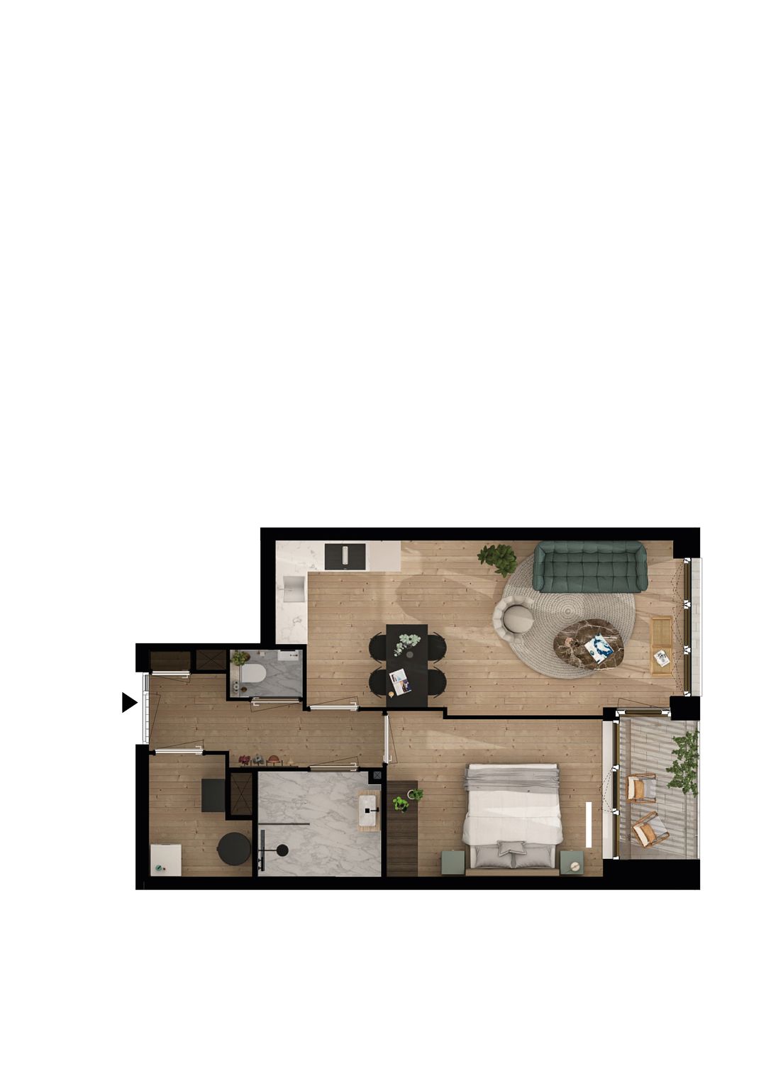 Foto 8 van Tussen Compact (Bouwnr. 26)