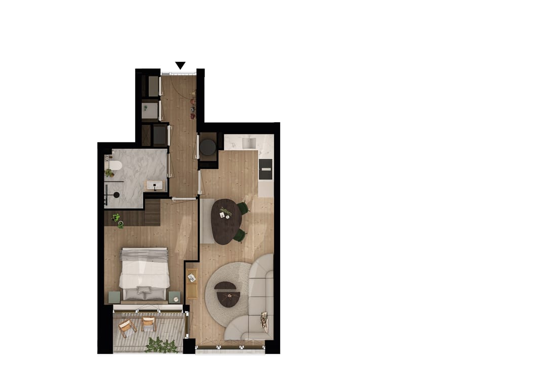 Foto 8 van Tussen Compact (Bouwnr. 43)