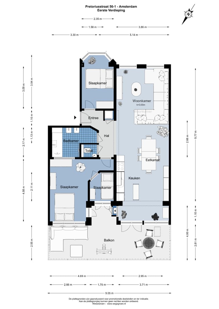 Photo 43 of Pretoriusstraat 56-1