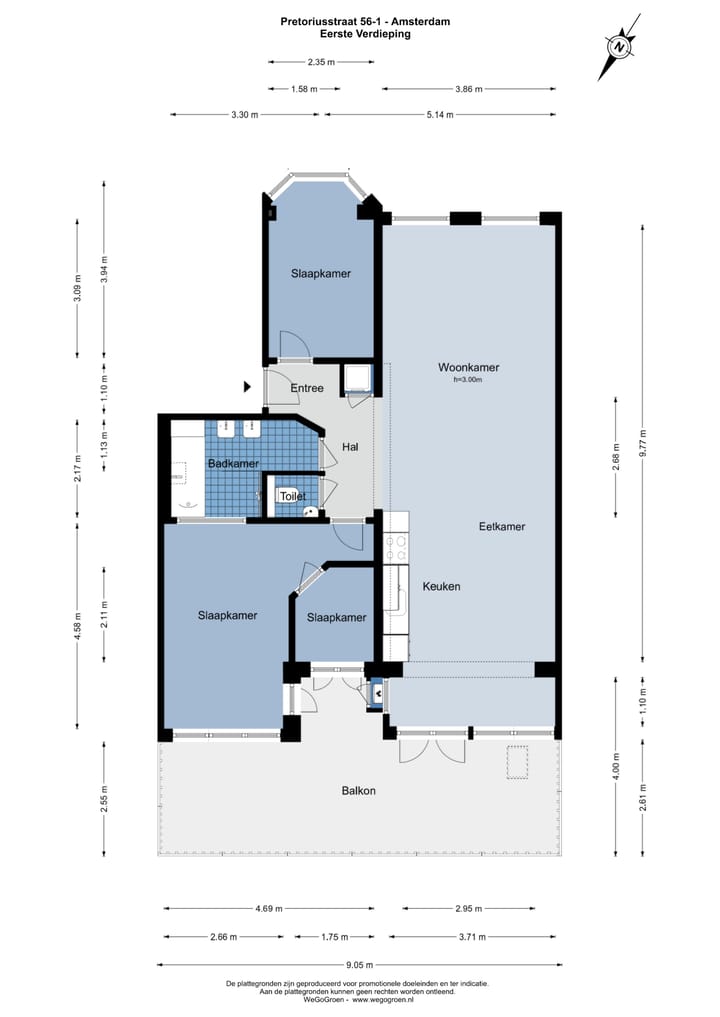 Photo 44 of Pretoriusstraat 56-1