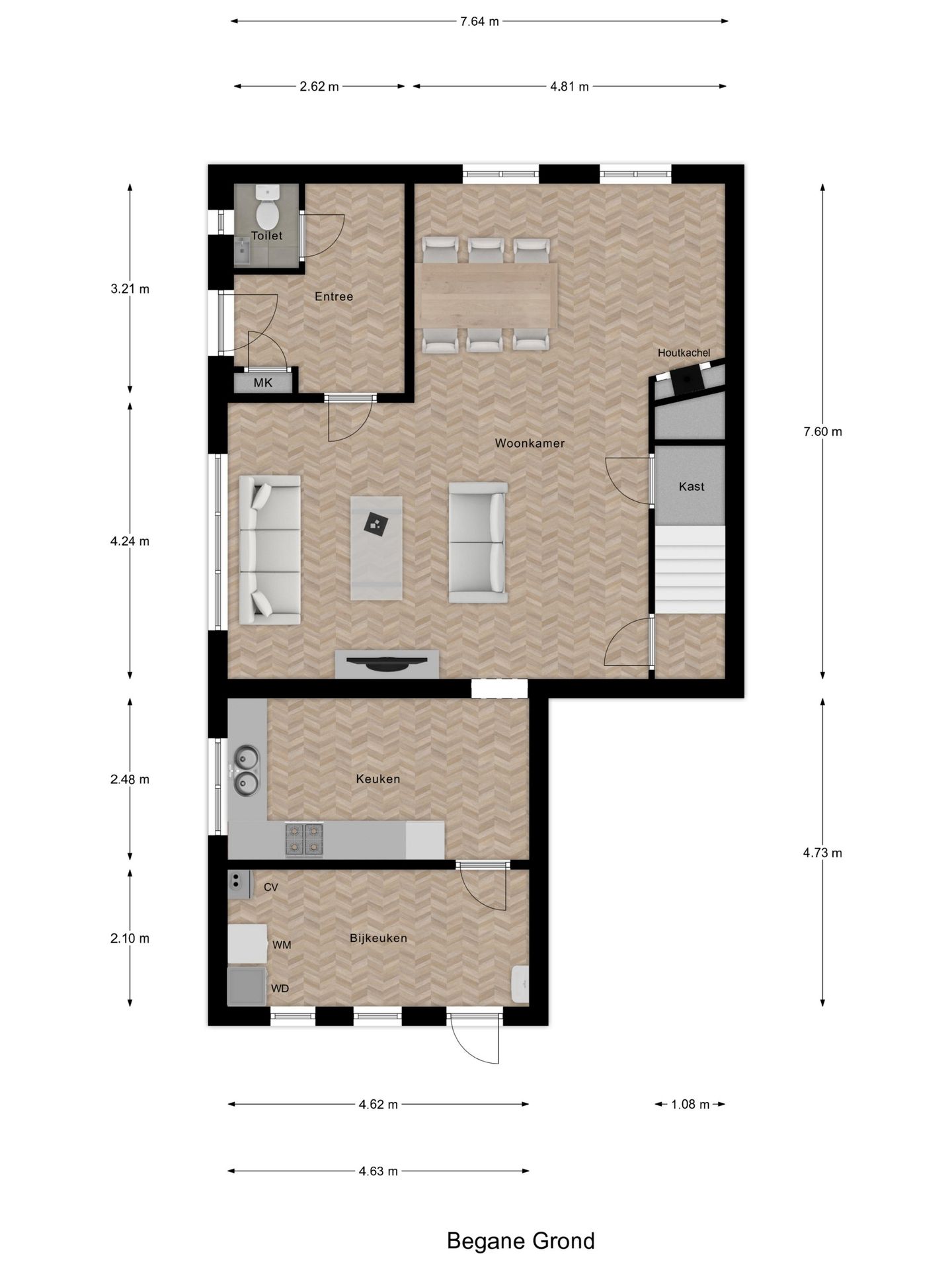 Foto 55 van Voskeschedwarsstraat 2
