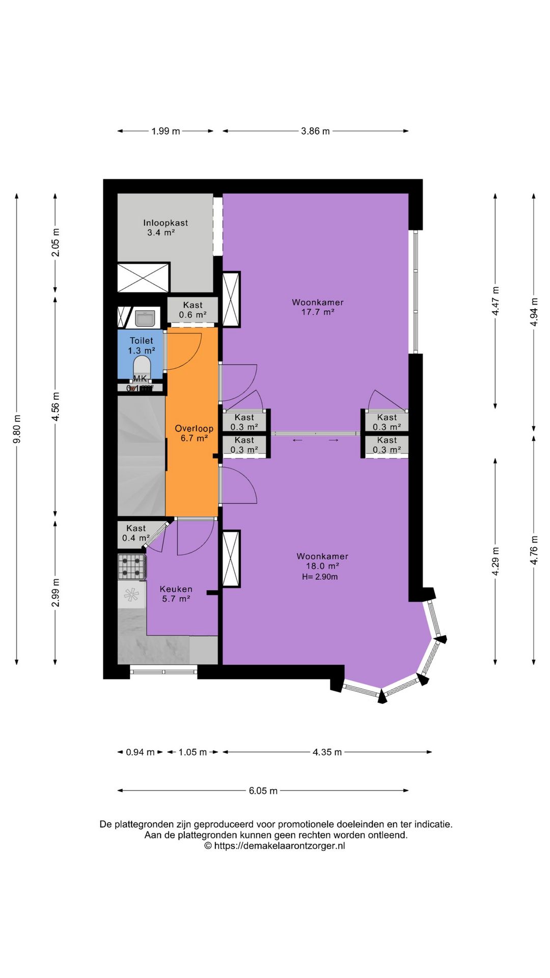 Foto 55 van De Savornin Lohmanlaan 7-A