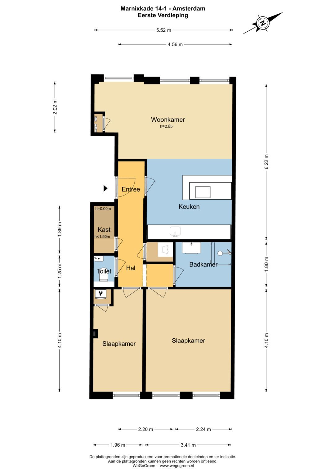 Photo 24 of Marnixkade 14-1