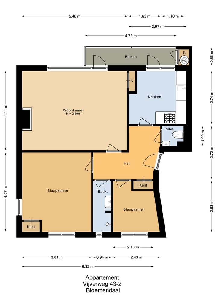Foto 25 van Vijverweg 43-A2