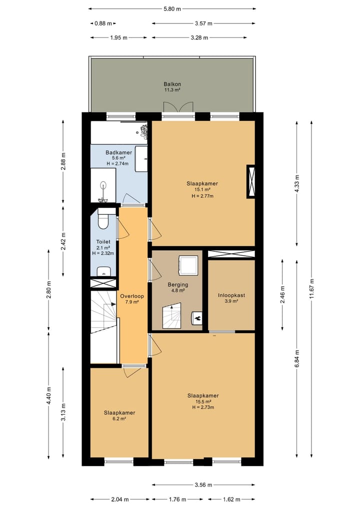 Foto 38 van Essenburgsingel 14-A