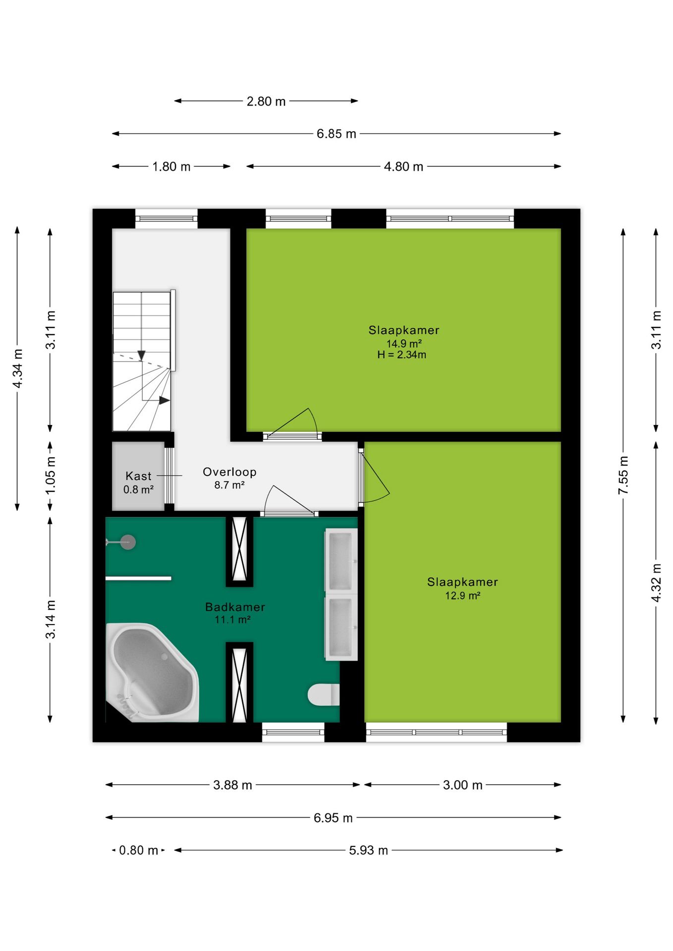 Foto 34 van Palmstraat 304