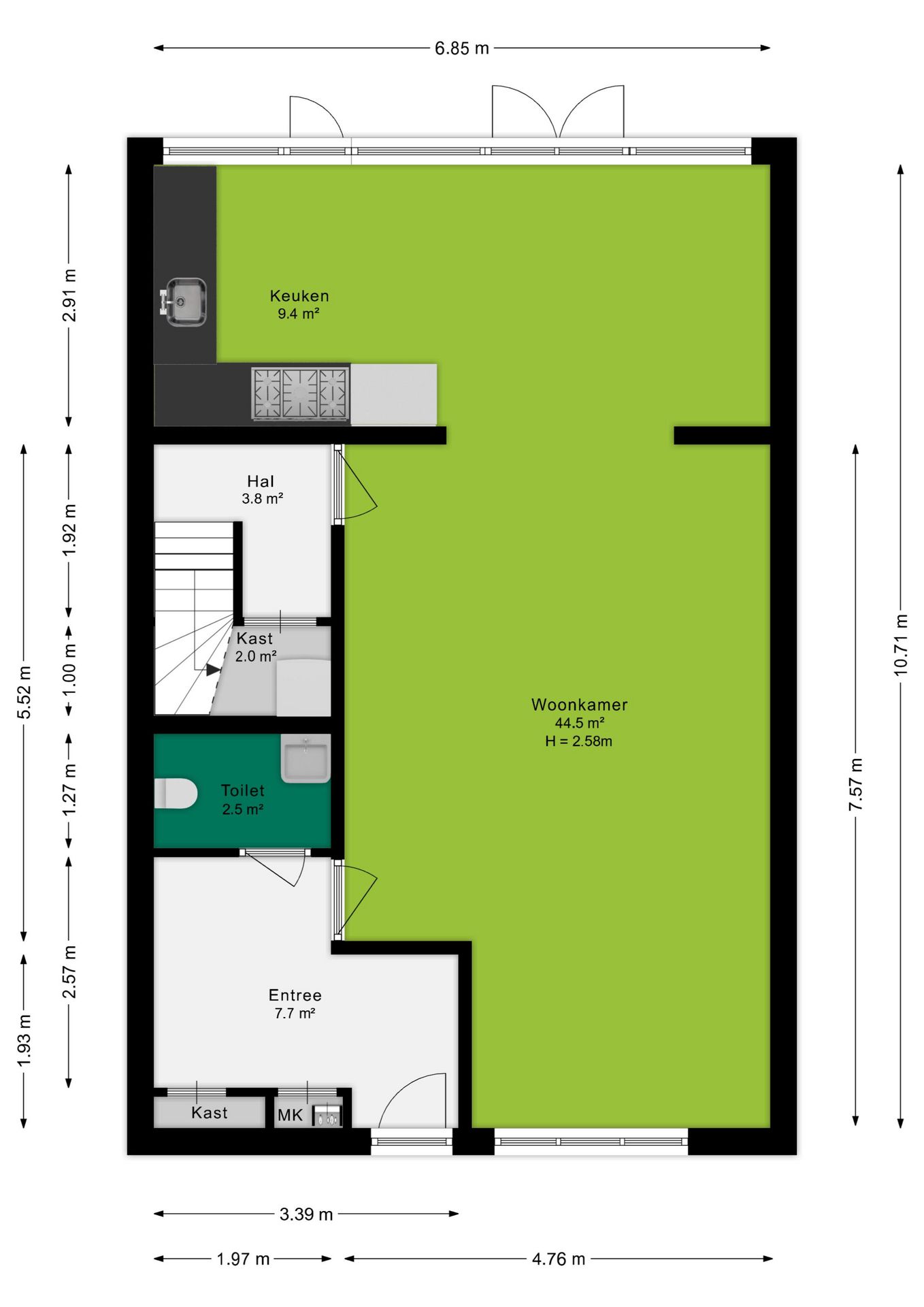 Foto 33 van Palmstraat 304