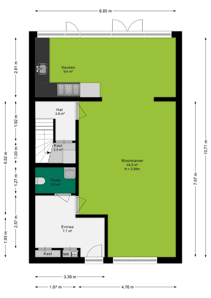Foto 33 van Palmstraat 304