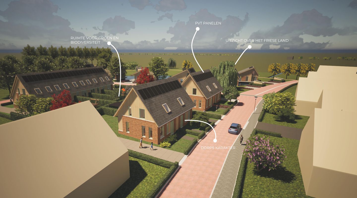 Foto 1 van Ald Rien - 2/1kapwoning (bouwnummer 6)