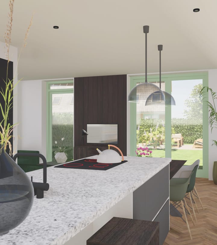 Foto 9 van Ald Rien - 2/1kapwoning (bouwnummer 6)