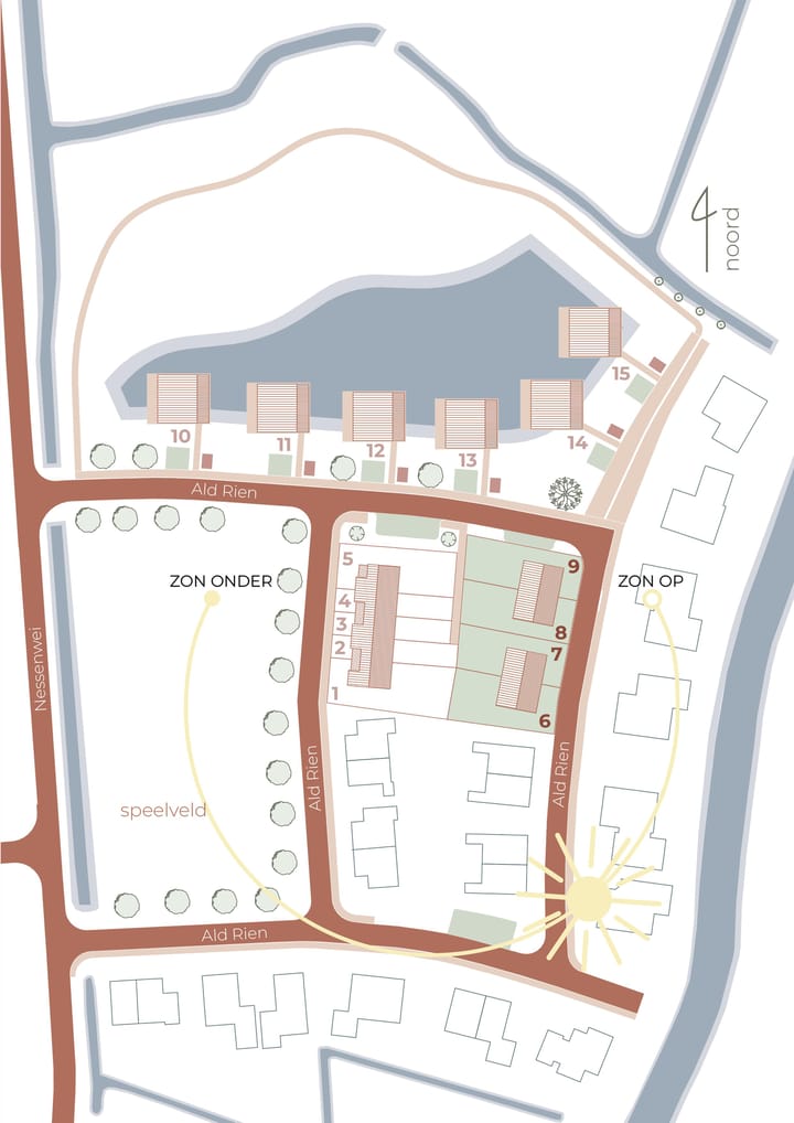 Foto 10 van Ald Rien - 2/1kapwoning (bouwnummer 6)