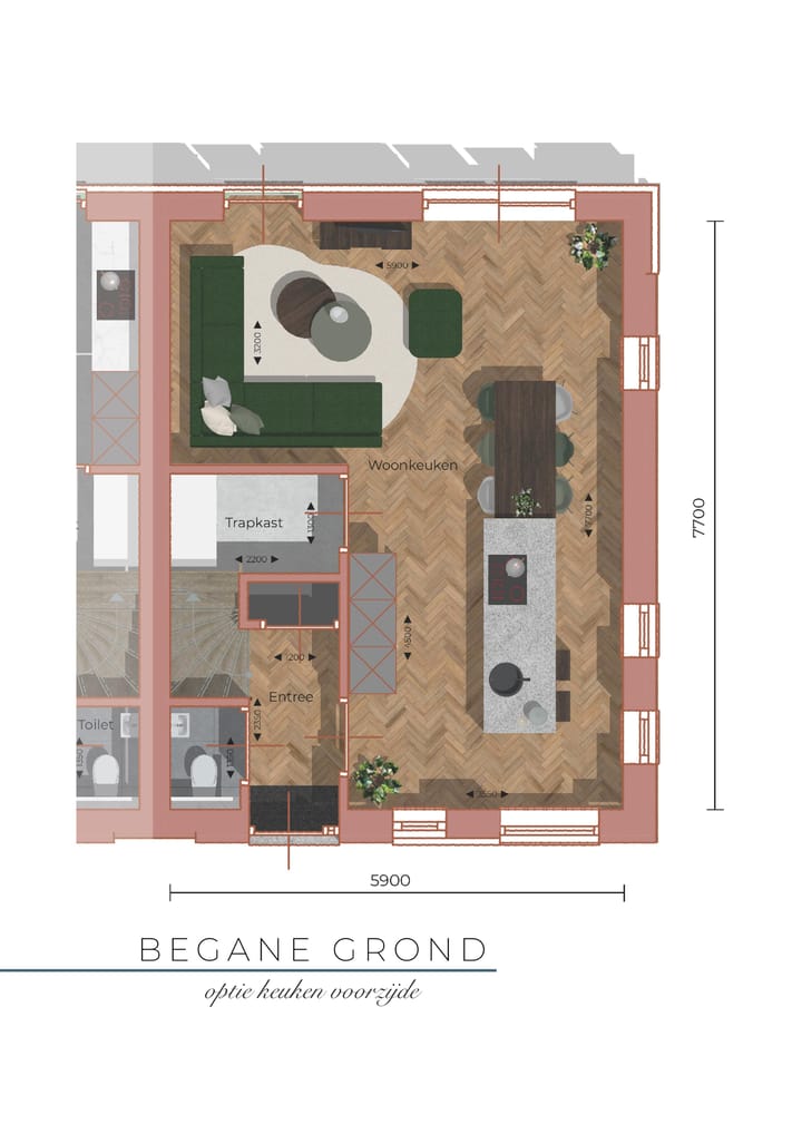 Foto 14 van Ald Rien - 2/1kapwoning (bouwnummer 6)