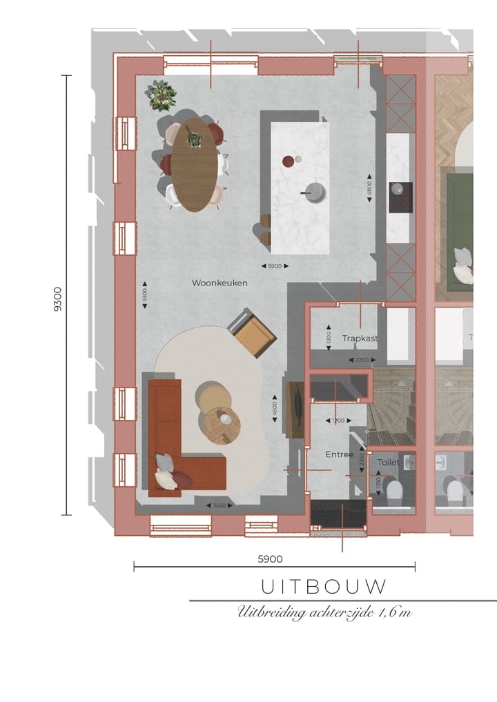 Foto 15 van Ald Rien - 2/1kapwoning (bouwnummer 6)