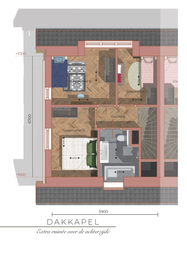 Foto 17 van Ald Rien - 2/1kapwoning (bouwnummer 6)