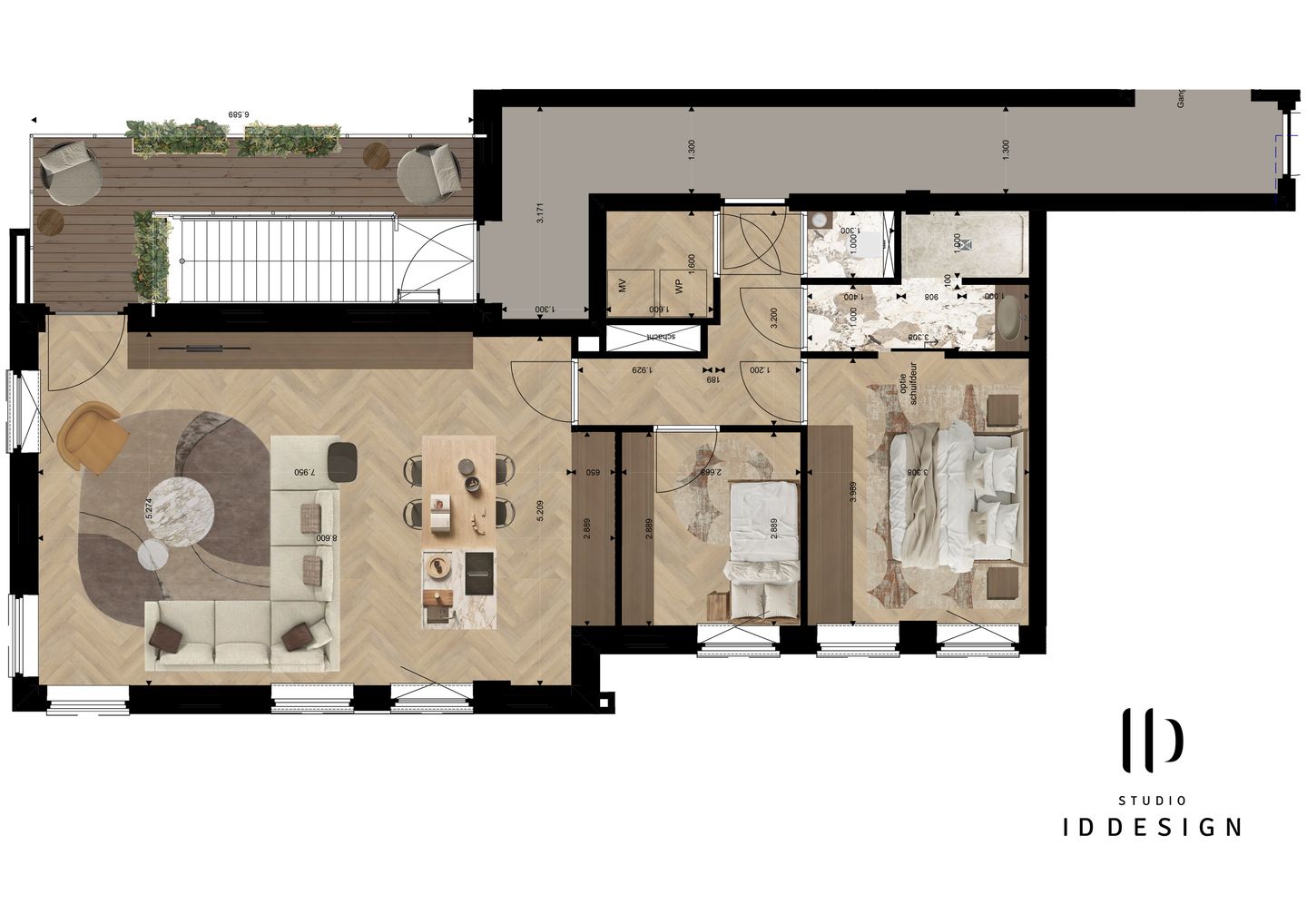 Foto 5 van Appartement (Bouwnr. 7)