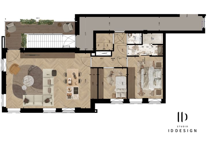 Foto 5 van Appartement (Bouwnr. 7)