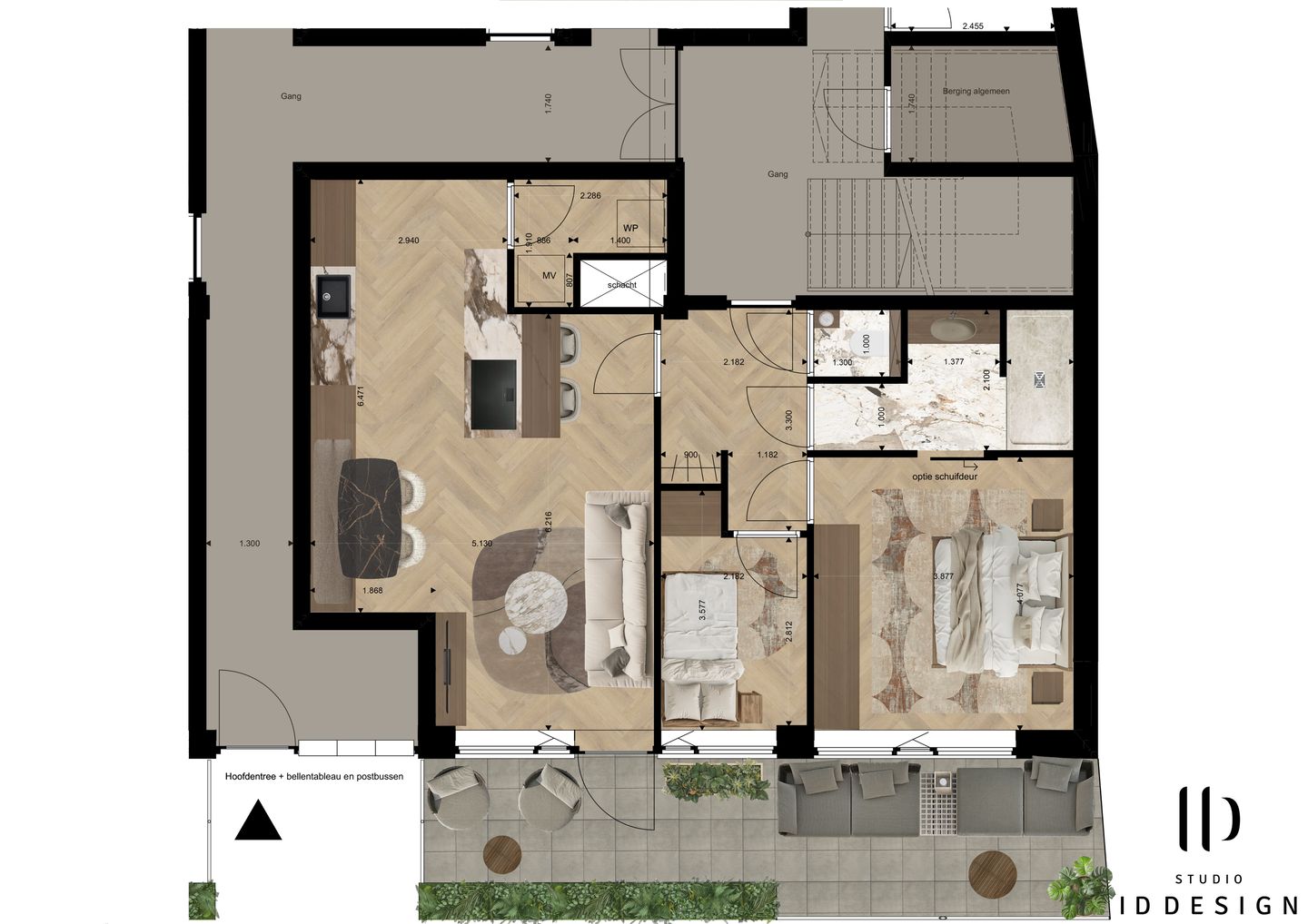 Foto 5 van Appartement (Bouwnr. 2)