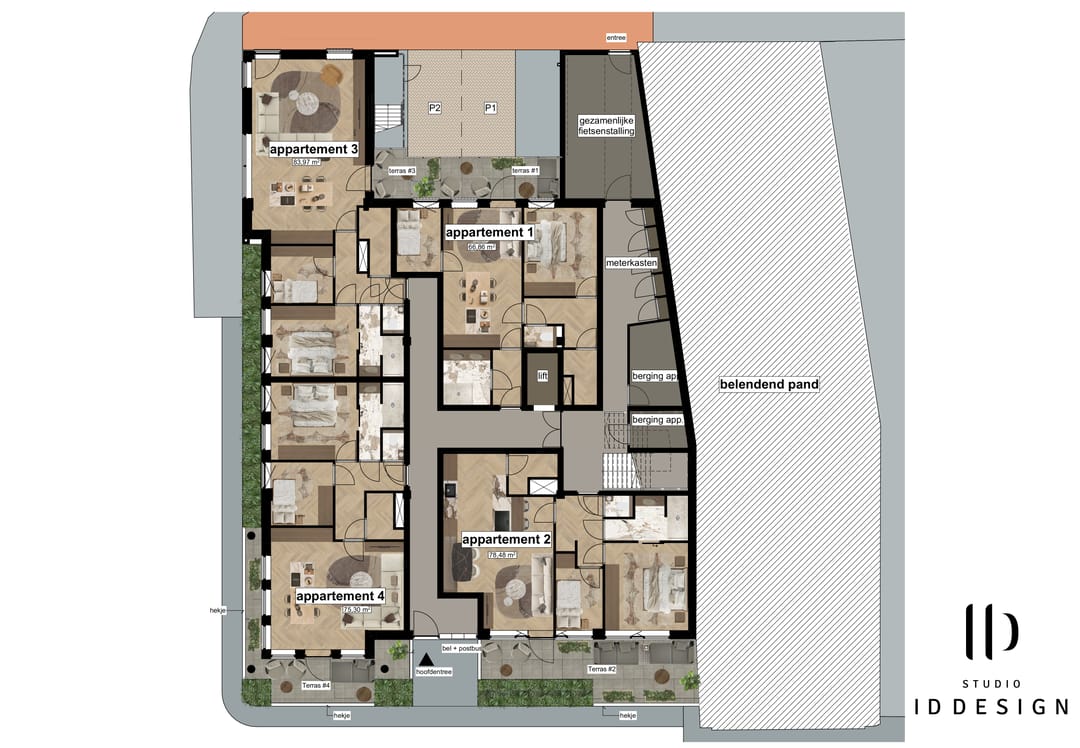 Foto 7 van Appartement (Bouwnr. 2)