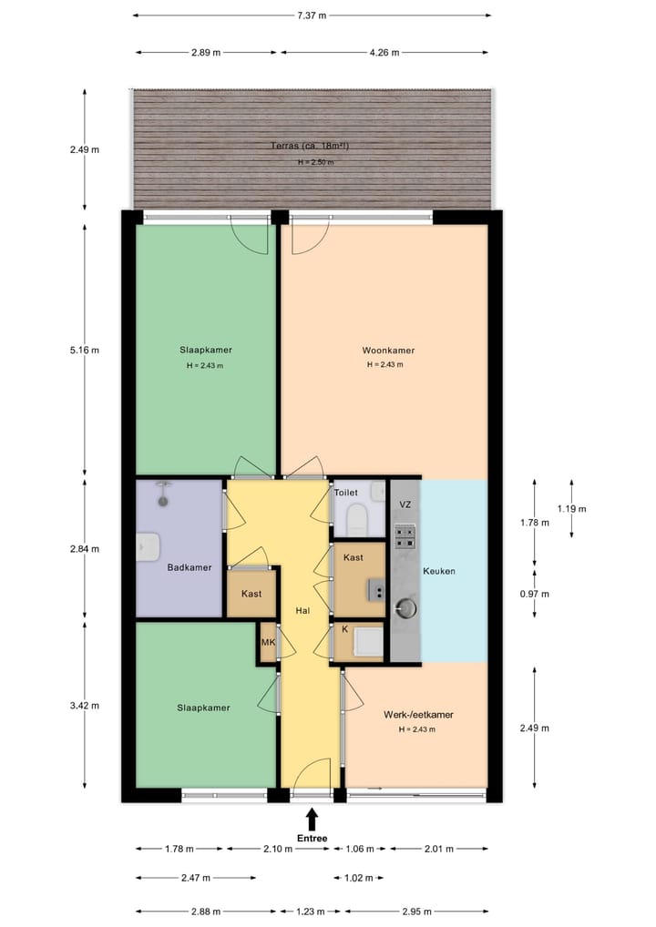 Foto 35 van Molendwarsstraat 50