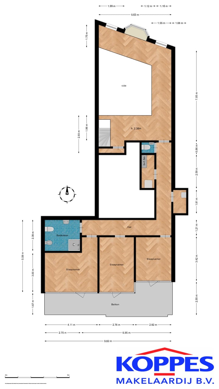 Foto 25 van Rapenburg 109-A