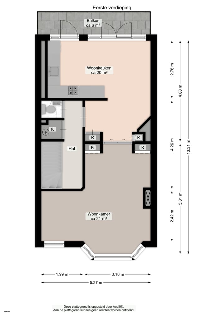 Foto 42 van Troelstralaan 34-B