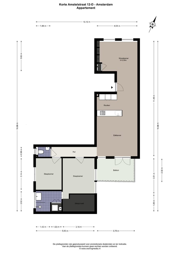 Foto 38 van Korte Amstelstraat 12-D