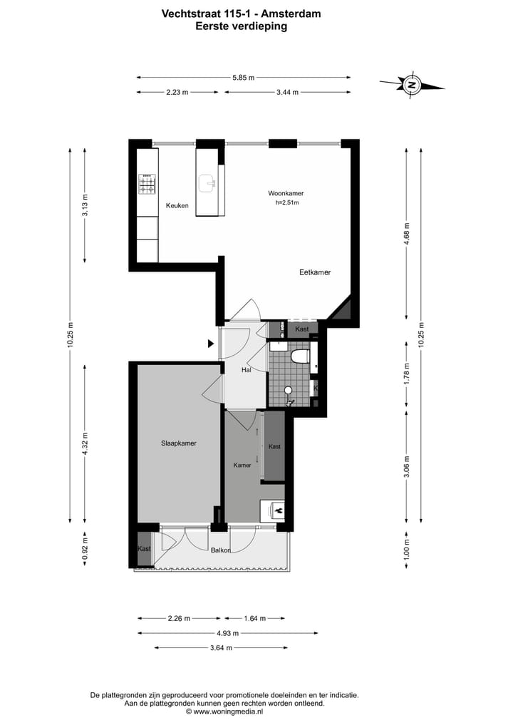 Foto 21 van Vechtstraat 115-1