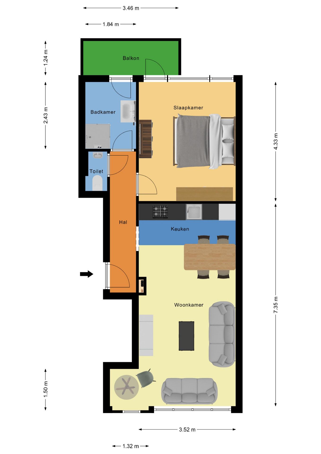 Foto 24 van Mijnsherenlaan 88-B