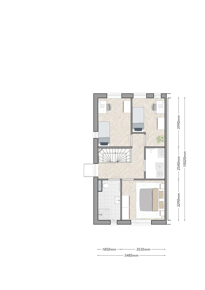 Foto 11 van Rietwoning (Bouwnr. 111)