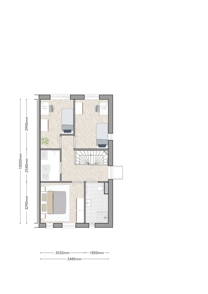 Foto 11 van Rietwoning (Bouwnr. 110)