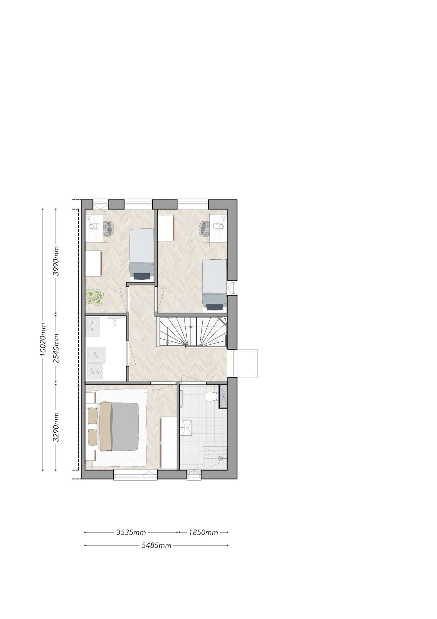 Foto 5 van Rietwoning (Bouwnr. 108)