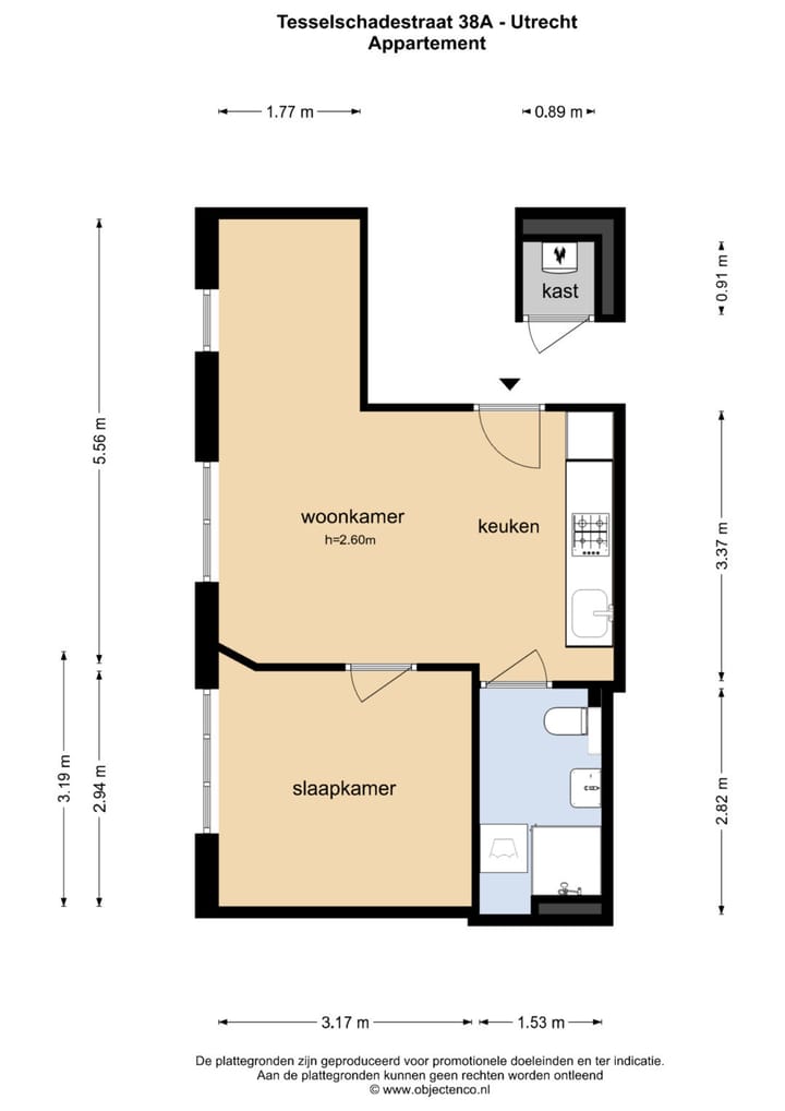 Foto 32 van Tesselschadestraat 38-A