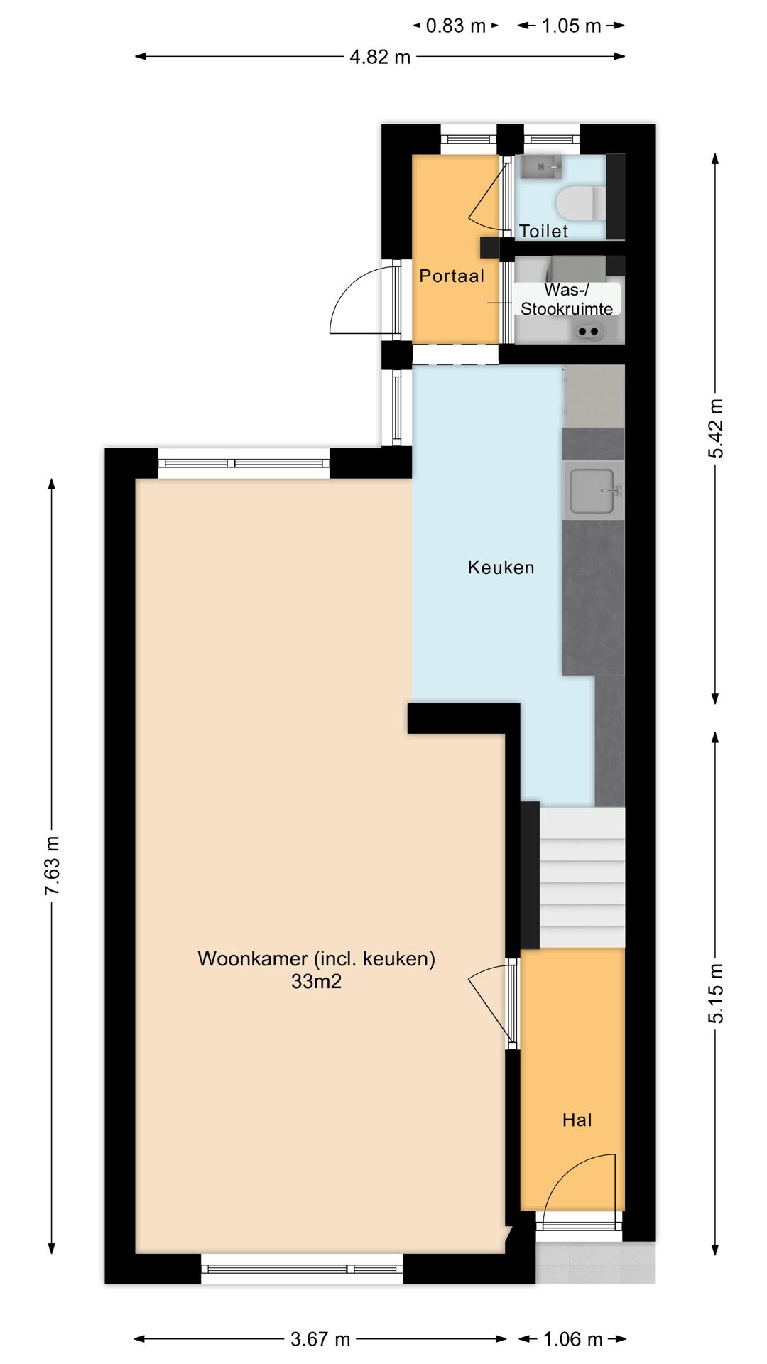 Foto 47 van van Gennipstraat 8