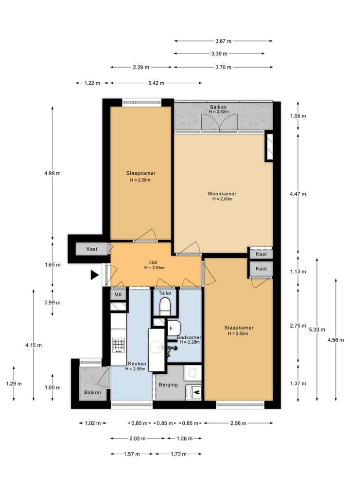 Foto 33 van Vechtplantsoen 6-2