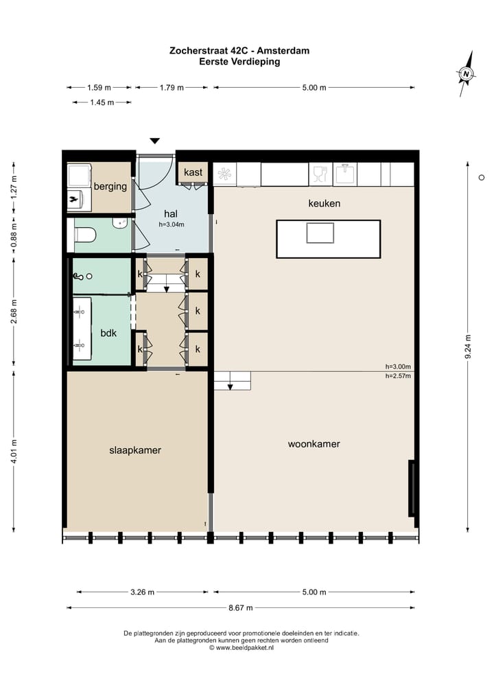 Foto 20 van Zocherstraat 42-C