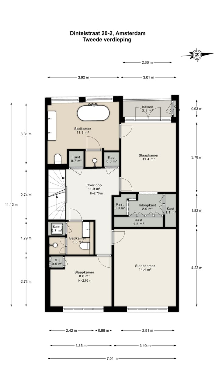 Foto 29 van Dintelstraat 20-2