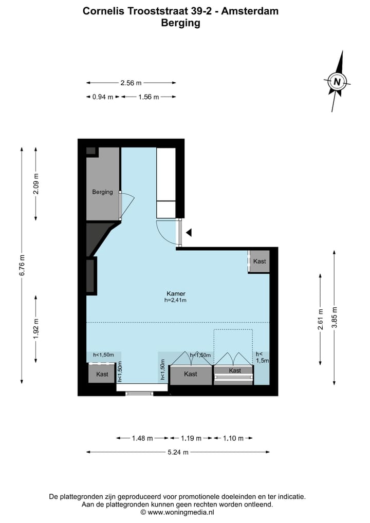 Foto 22 van Cornelis Trooststraat 39-2