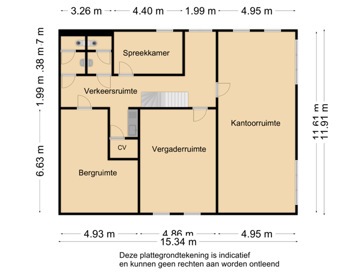 1e verdieping