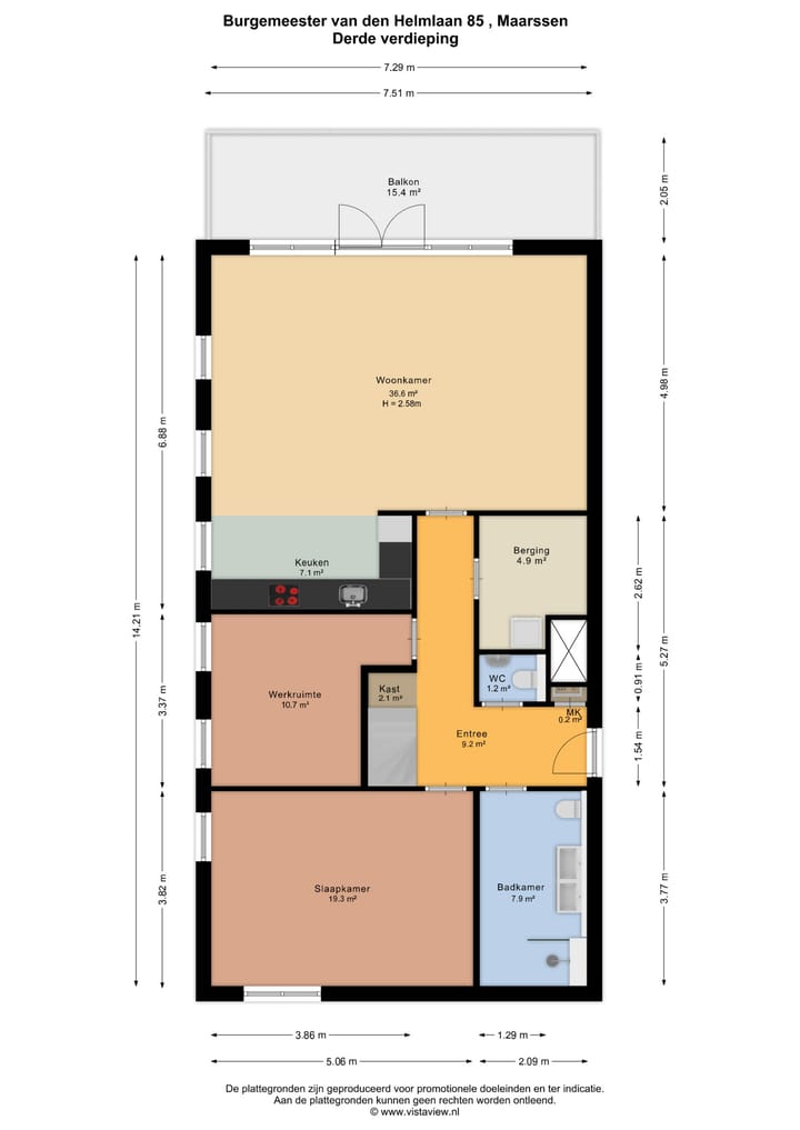 Foto 57 van Burgemeester Van den Helmlaan 85