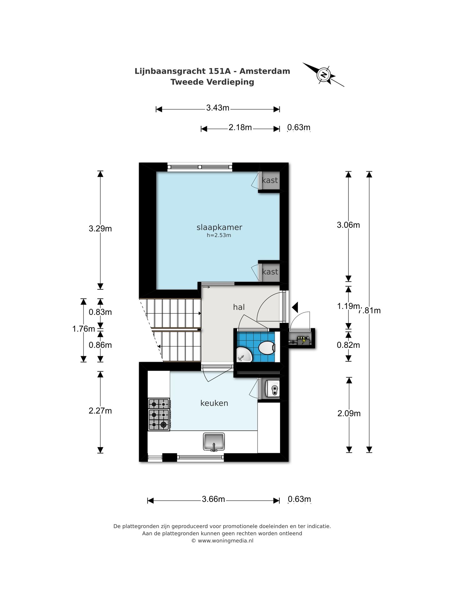 Foto 34 van Lijnbaansgracht 151-A