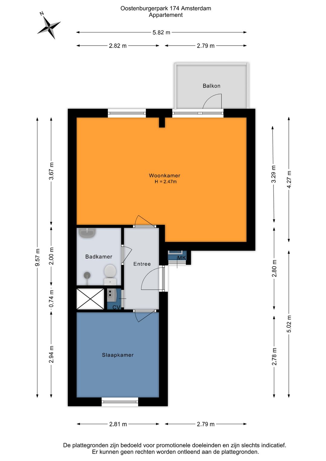 Foto 26 van Oostenburgerpark 174