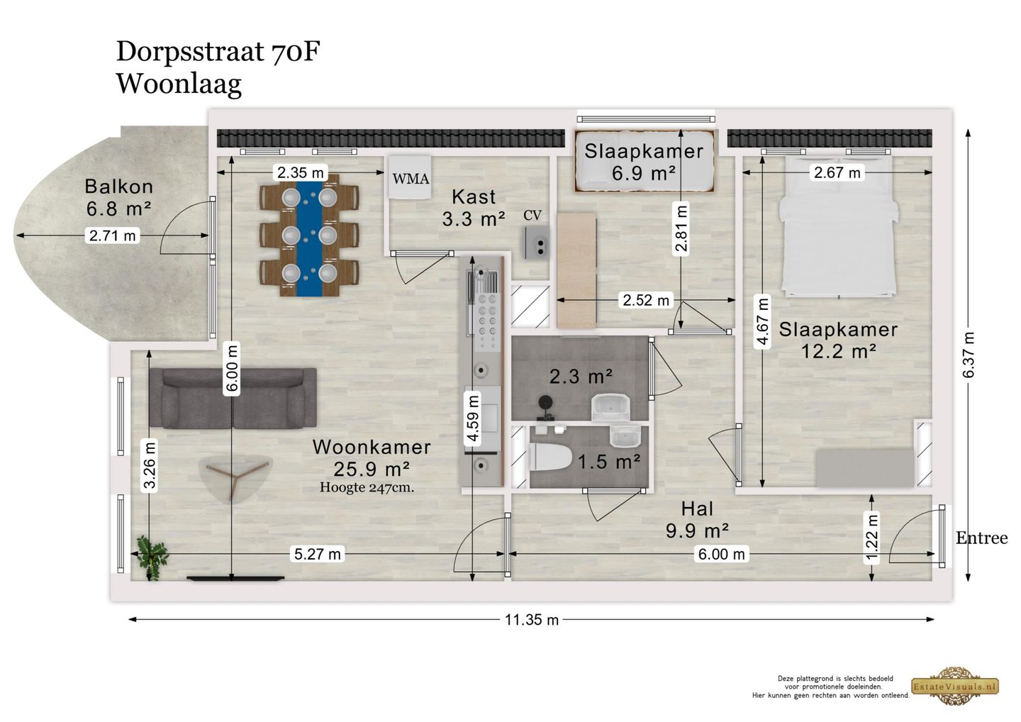 Foto 35 van Dorpsstraat 70-F