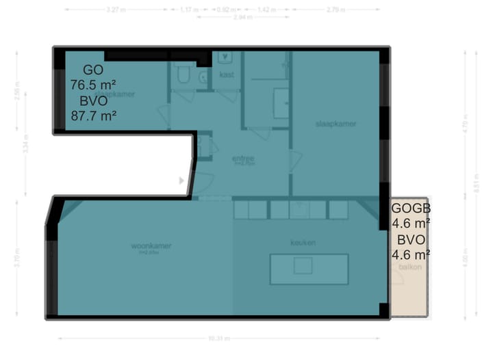 Foto 45 van Vrijheidslaan 37-3