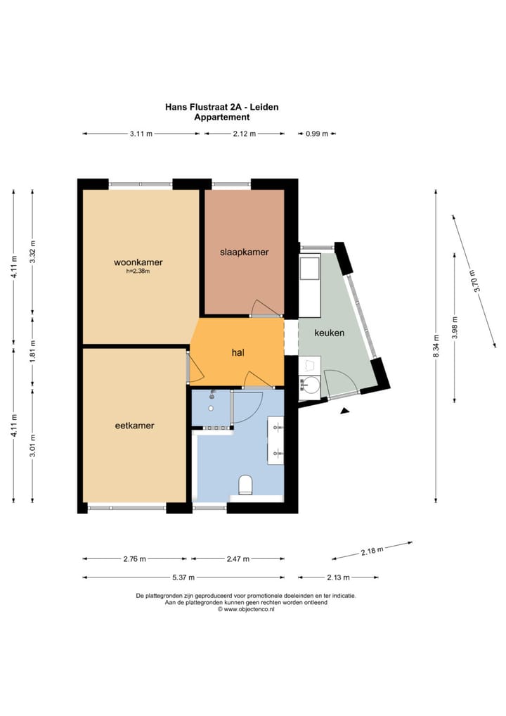 Foto 22 van Hans Flustraat 2-A