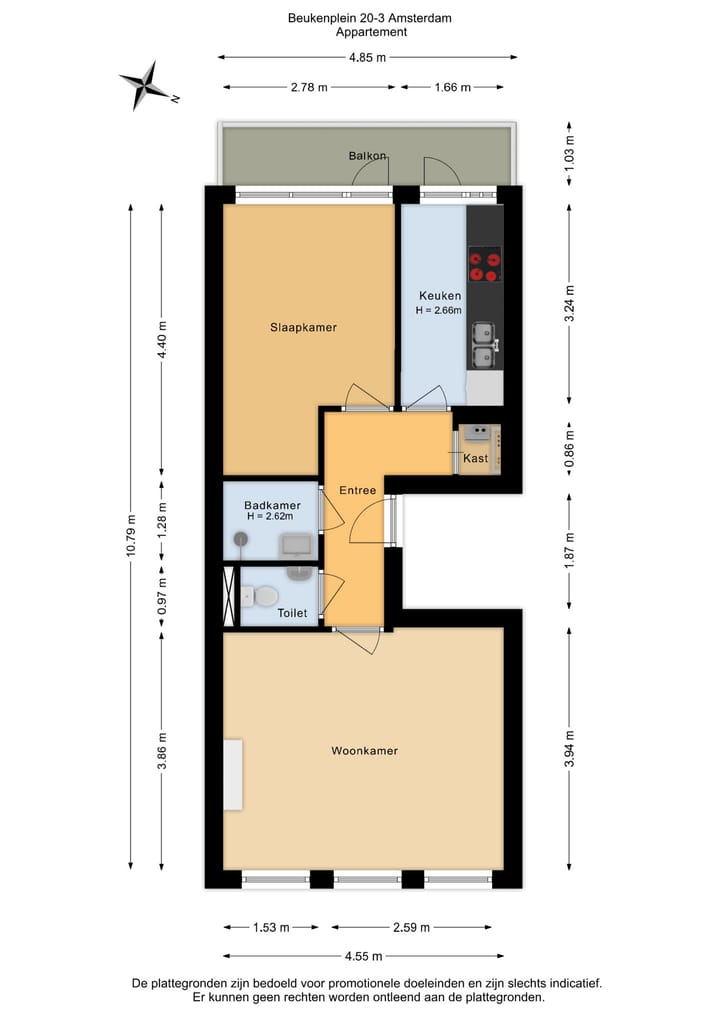 Foto 35 van Beukenplein 20-3