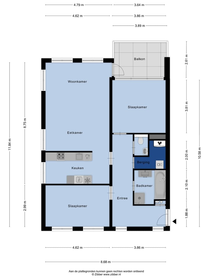 Foto 32 van Admiraal de Ruyterlaan 14-F