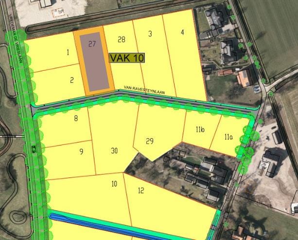Bouwkavels Almelo NoordOost - vak 10 (Bouwnr. 27), Almelo, 7608RC, Overijssel, Nederland
