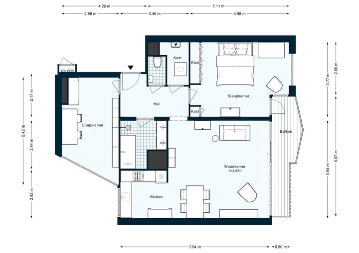 Foto 28 van Hoogte Kadijk 108-P