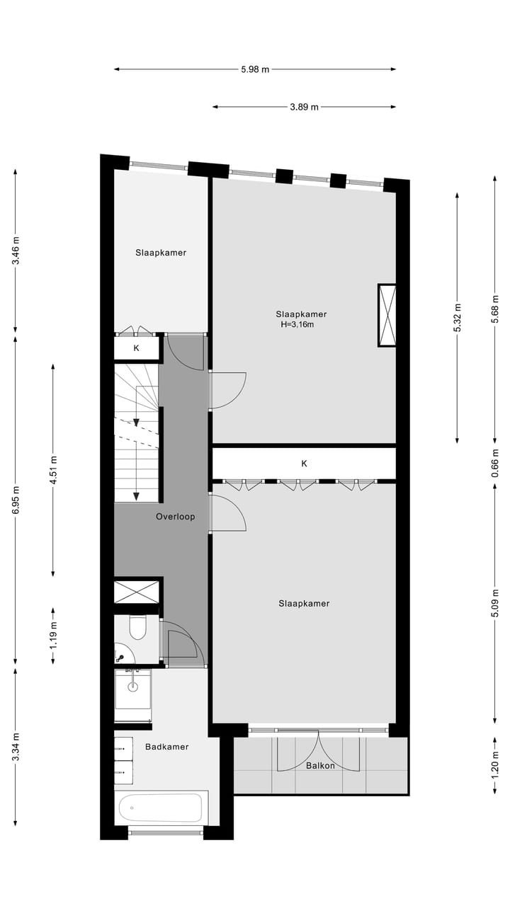 Foto 59 van Voorschoterlaan 53